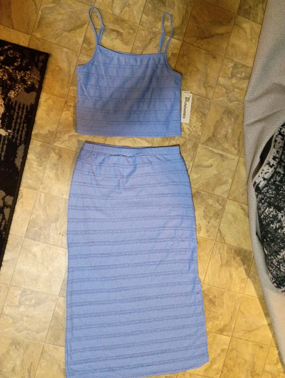 Women's "No Boundaries" Maxi Skirt Set